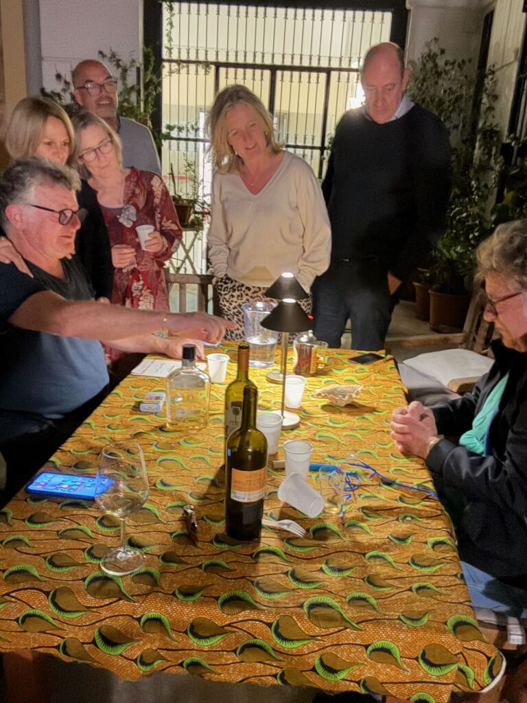 härlig kväll i Palermo hos airbnb