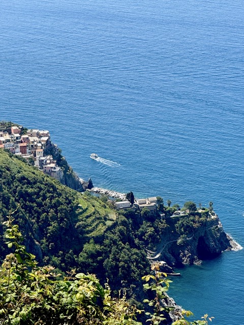 vy från Sentiero Azzurro